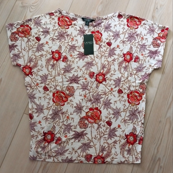 NWT Ralph Lauren Linen Top - Picture 1 of 6